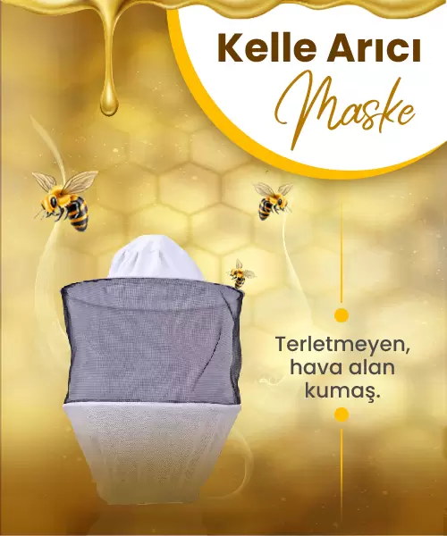 Kelle Arıcı Maskesi