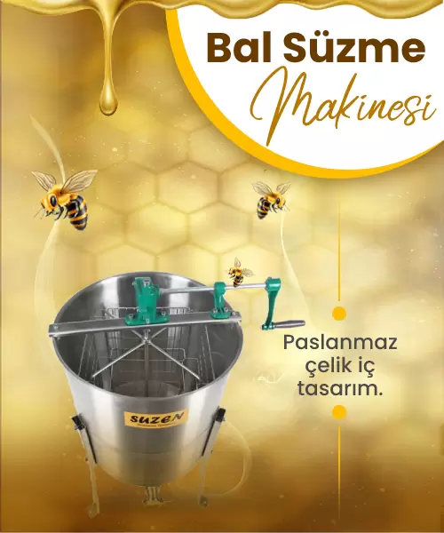 Lüks Bal Süzme Makinesi 4 lü